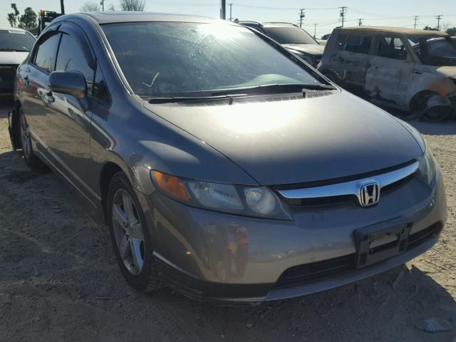 1HGFA16857L050381 - 2007 HONDA CIVIC EX ნაცრისფერი ფოტო 1