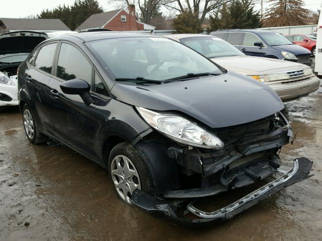 3FADP4BJ3BM156260 - 2011 FORD FIESTA SE BLACK photo 1