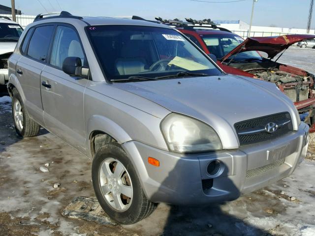 KM8JM12B15U098836 - 2005 HYUNDAI TUCSON GL GRAY photo 1