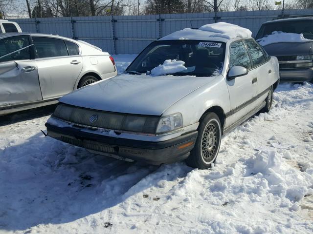 1MECM50U6MG647788 - 1991 MERCURY SABLE GS WHITE photo 2