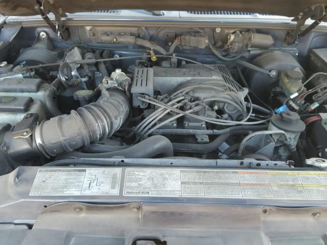 1FMZU83P7YZB30573 - 2000 FORD EXPLORER X BLUE photo 7