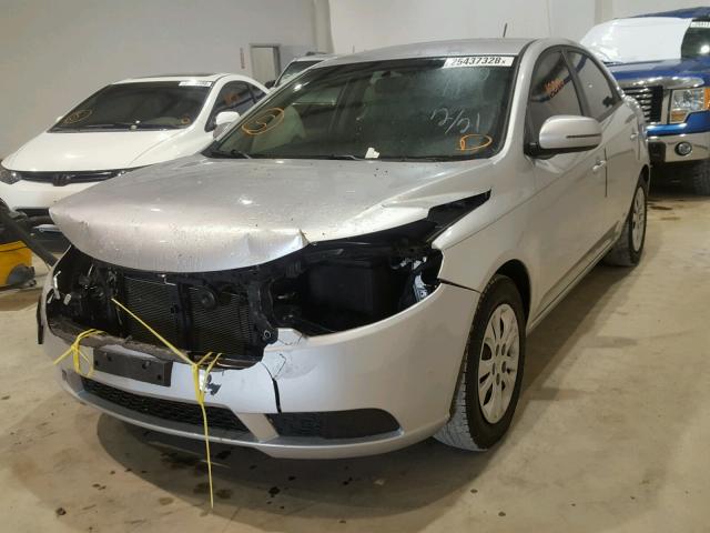 KNAFU4A20C5471480 - 2012 KIA FORTE EX GRAY photo 2