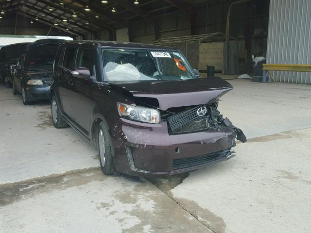 JTLKE50E981026772 - 2008 SCION XB PURPLE photo 1