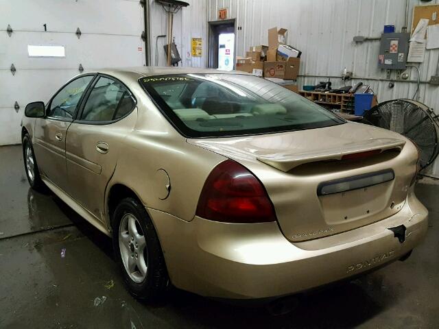 2G2WP522141262366 - 2004 PONTIAC GRAND PRIX Qızıl foto 3