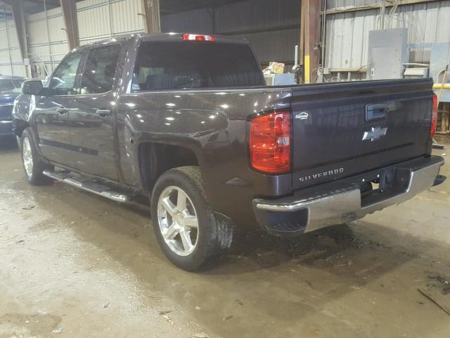 3GCPCPEC3FG348879 - 2015 CHEVROLET SILVERADO GRAY photo 3