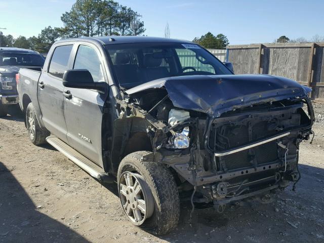 5TFEY5F12BX108528 - 2011 TOYOTA TUNDRA CRE GRAY photo 1