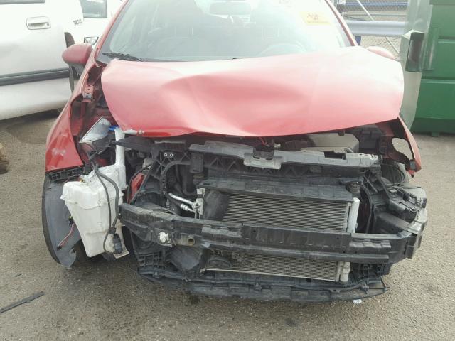 KNADM4A35E6352207 - 2014 KIA RIO LX Կարմիր լուսանկար 9