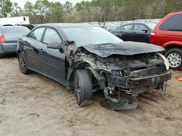 1G2ZG558864218157 - 2006 PONTIAC G6 SE1 BLACK photo 1