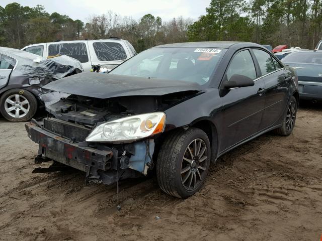 1G2ZG558864218157 - 2006 PONTIAC G6 SE1 BLACK photo 2