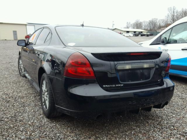 2G2WR554271224110 - 2007 PONTIAC GRAND PRIX BLACK photo 3