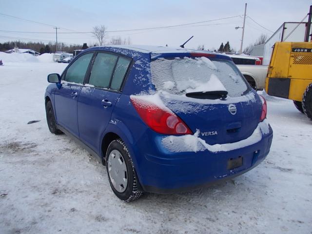 3N1BC13E19L459635 - 2009 NISSAN VERSA S BLUE photo 3