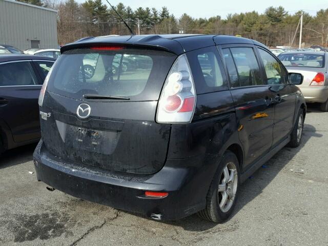 JM1CR293660114850 - 2006 MAZDA 5 BLACK photo 4