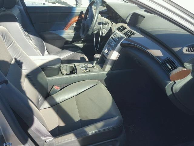 JH4KB16585C018178 - 2005 ACURA RL SILVER photo 5