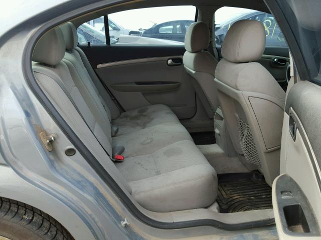 1G8ZS57N18F266792 - 2008 SATURN AURA XE BLUE photo 6