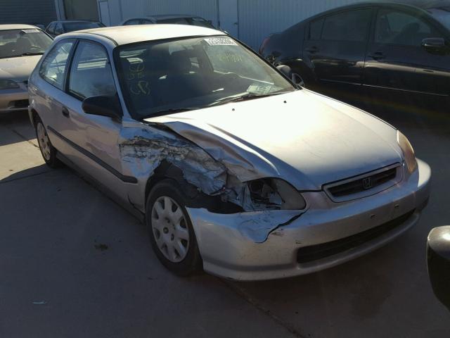 2HGEJ6342WH110400 - 1998 HONDA CIVIC DX SILVER photo 1