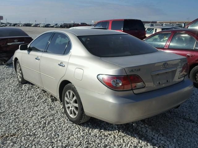 JTHBA30G740018410 - 2004 LEXUS ES 330 TAN photo 3