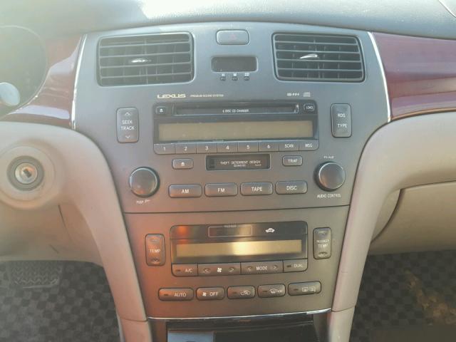 JTHBA30G740018410 - 2004 LEXUS ES 330 TAN photo 9