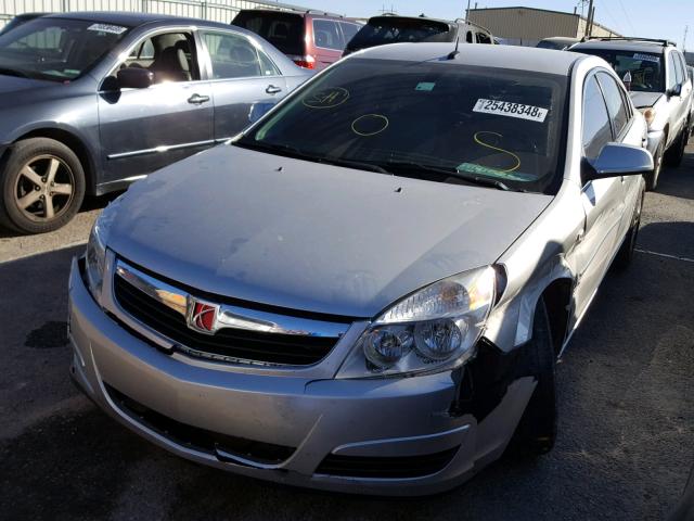 1G8ZS57N47F188037 - 2007 SATURN AURA XE SILVER photo 2