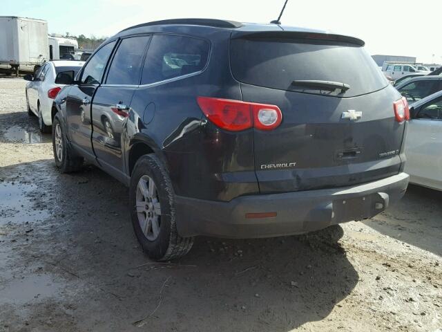 1GNER23D79S123440 - 2009 CHEVROLET TRAVERSE L BLACK photo 3