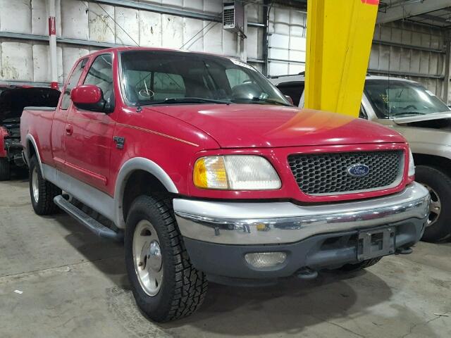 2FTRX18L3YCA46272 - 2000 FORD F150 RED photo 1