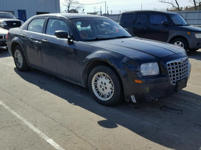 2C3KA43R37H880533 - 2007 CHRYSLER 300 BLACK photo 1