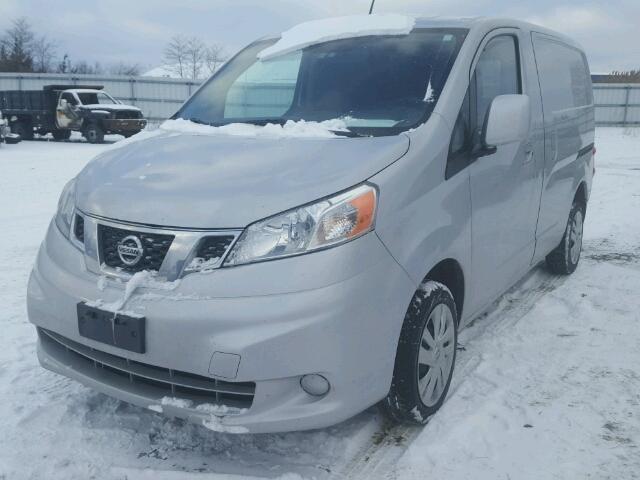 3N6CM0KN9DK695973 - 2013 NISSAN NV200 2.5S SILVER photo 2