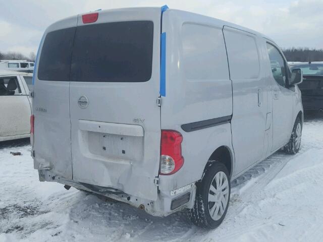 3N6CM0KN9DK695973 - 2013 NISSAN NV200 2.5S SILVER photo 4