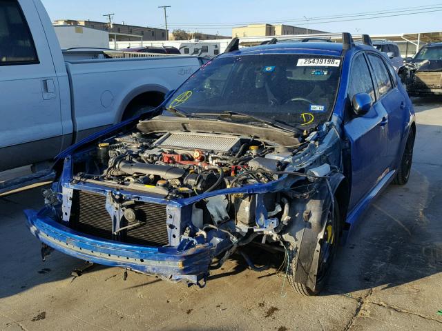 JF1GR8H61DL865114 - 2013 SUBARU IMPREZA WR BLUE photo 2