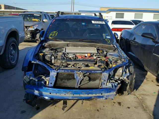 JF1GR8H61DL865114 - 2013 SUBARU IMPREZA WR BLUE photo 9