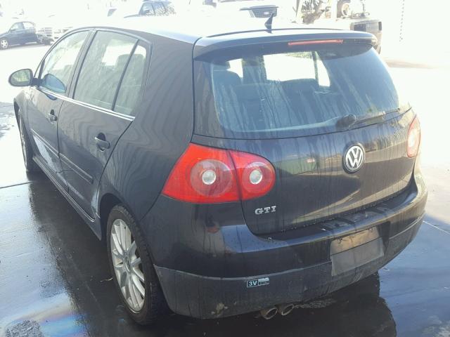 WVWHV71K97W123445 - 2007 VOLKSWAGEN NEW GTI BLACK photo 3