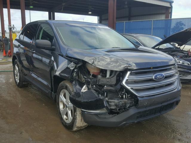 2FMTK3G88FBC37309 - 2015 FORD EDGE SE CHARCOAL photo 1