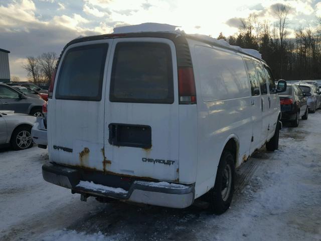 1GCHG39R221204152 - 2002 CHEVROLET EXPRESS G3 WHITE photo 4