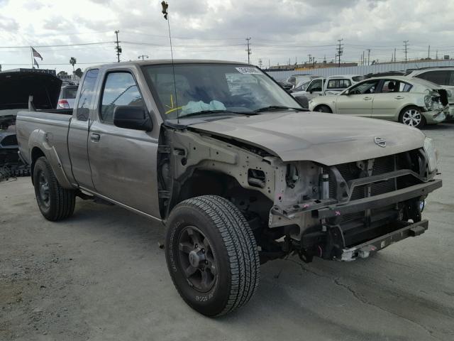 1N6ED26TX4C470514 - 2004 NISSAN FRONTIER K BROWN photo 1