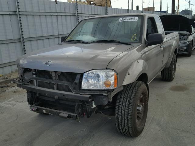 1N6ED26TX4C470514 - 2004 NISSAN FRONTIER K BROWN photo 2