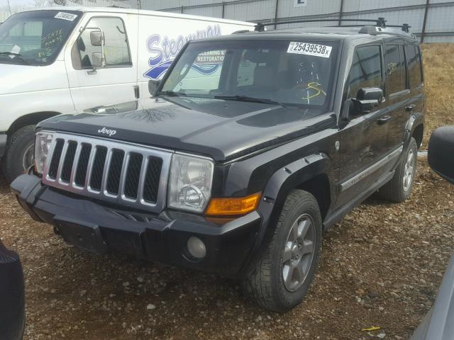 1J8HG68217C658855 - 2007 JEEP COMMANDER შავი ფოტო 1