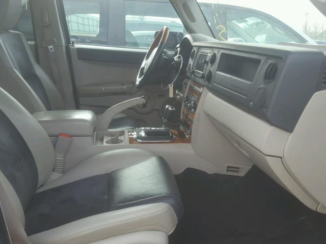 1J8HG68217C658855 - 2007 JEEP COMMANDER შავი ფოტო 5