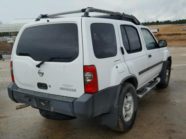 5N1ED28T92C605636 - 2002 NISSAN XTERRA XE WHITE photo 4