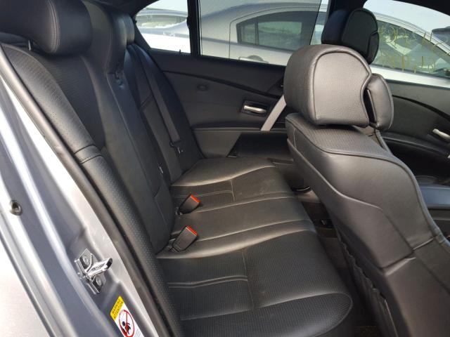 WBSNB93526B581390 - 2006 BMW M5 GRAY photo 6