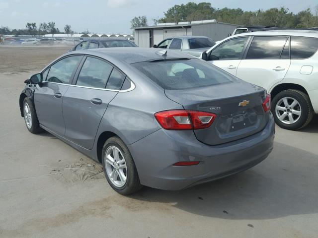 1G1BE5SM8J7133128 - 2018 CHEVROLET CRUZE LT GRAY photo 3