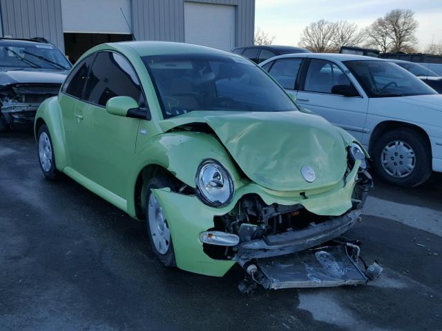 3VWBK21C83M423964 - 2003 VOLKSWAGEN NEW BEETLE GREEN photo 1