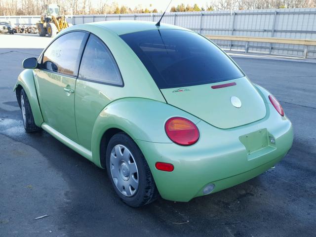 3VWBK21C83M423964 - 2003 VOLKSWAGEN NEW BEETLE GREEN photo 3