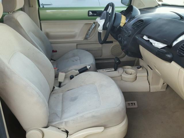 3VWBK21C83M423964 - 2003 VOLKSWAGEN NEW BEETLE 绿色 照片 5