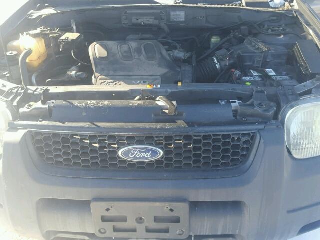 1FMYU02183KA10129 - 2003 FORD ESCAPE XLS GRAY photo 7