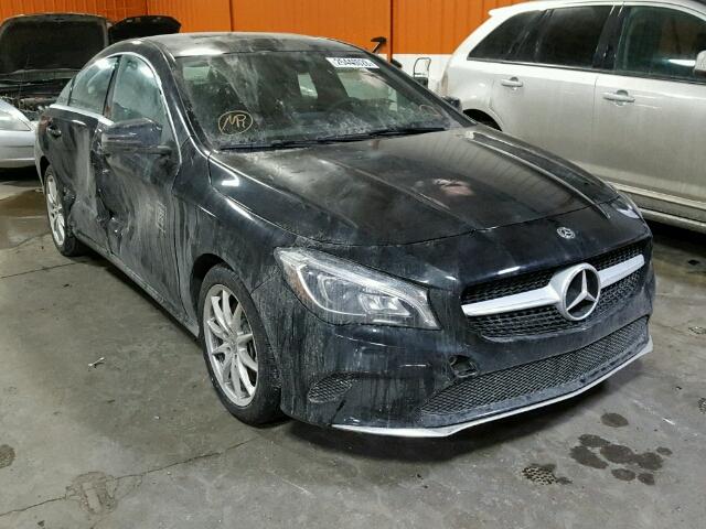 WDDSJ4GB7JN584184 - 2018 MERCEDES-BENZ CLA 250 4M BLACK photo 1