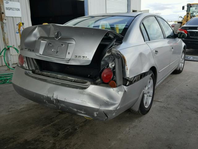 1N4AL11D42C167410 - 2002 NISSAN ALTIMA BAS SILVER photo 4