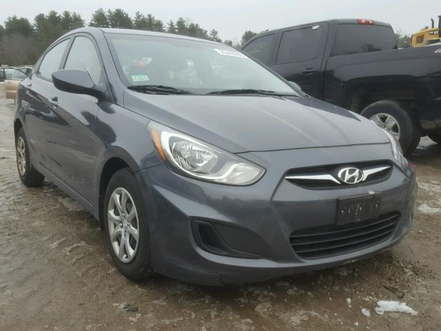 KMHCT4AE2CU201154 - 2012 HYUNDAI ACCENT GLS CHARCOAL photo 1