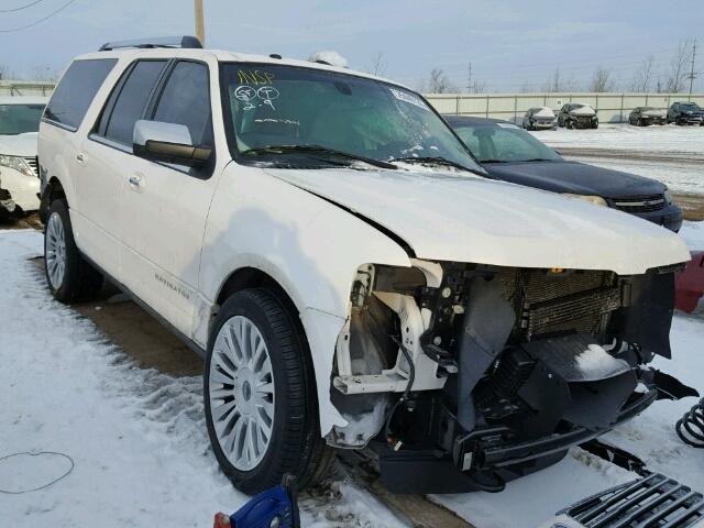 5LMJJ3KT2GEL03734 - 2016 LINCOLN NAVIGATOR WHITE photo 1