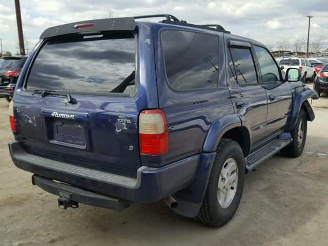 JT3GN86R620246126 - 2002 TOYOTA 4RUNNER SR BLUE photo 4