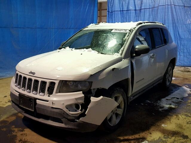 1C4NJCBA5GD788724 - 2016 JEEP COMPASS SP თეთრი ფოტო 2