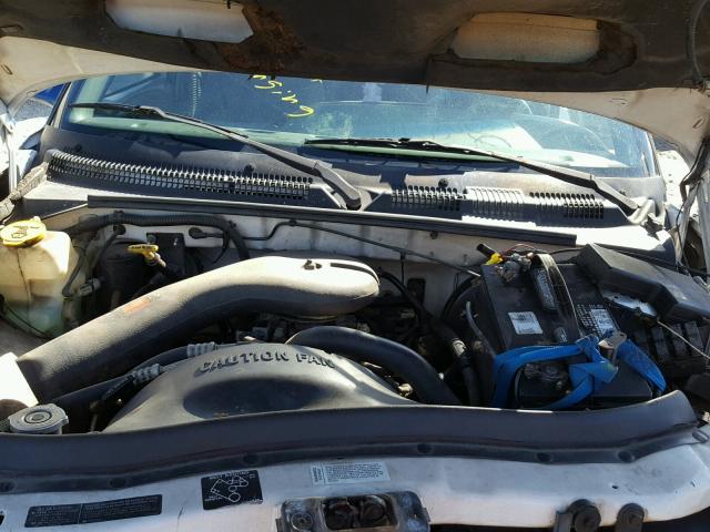 1B7GG23X2VS133594 - 1997 DODGE DAKOTA BLUE photo 7